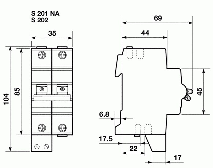 Схема выключатель